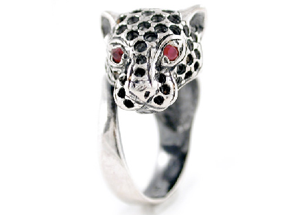 Iosselliani Dotted Panther Ring