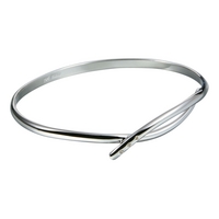 Alluring Silver Bangle