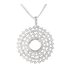 Astley Clarke 18ct white gold sun pendant